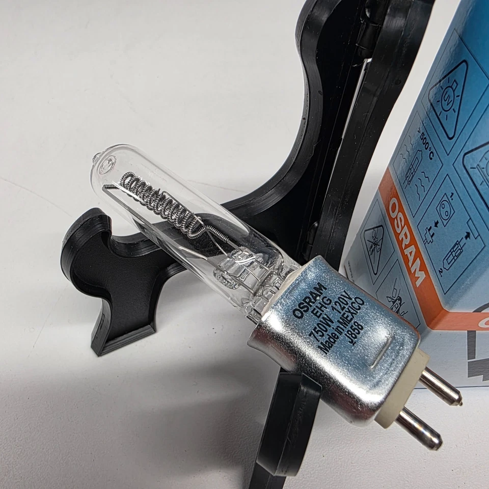 Osram Sylvania 750w 120v EHF G9.5 3300k Single Ended Halogen Light Bulb 54512 - Image 2 of 4