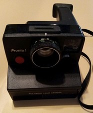 Vintage Pronto Polaroid Land Camera SX-70 with Strap Made in USA- Untested