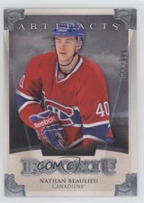 2013-14 Upper Deck Artifacts Rookies 956/999 Nathan Beaulieu #182 x6g