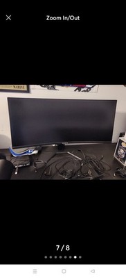 GIGABYTE G34WQC 34'' 144Hz WQHD LCD Curved Gaming Monitor - Black