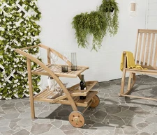 Outdoor Living Collection Lodi Tea Cart