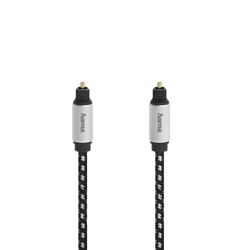 Кабель HAMA Audio-Lichtleiter ODT-Stecker Toslink металлический 30 м 15090077 3290₽