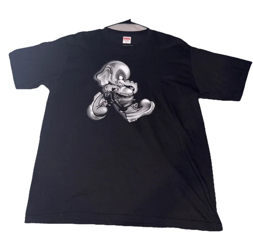 Chemise éléphant noire suprême taille XL FW22 100% authentique