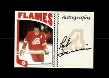 2004-05 In The Game Franchises US East Pat Quinn Autograph Atlanta Flames