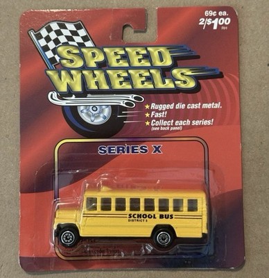 Speed Wheels Series X School Bus District 3 E1