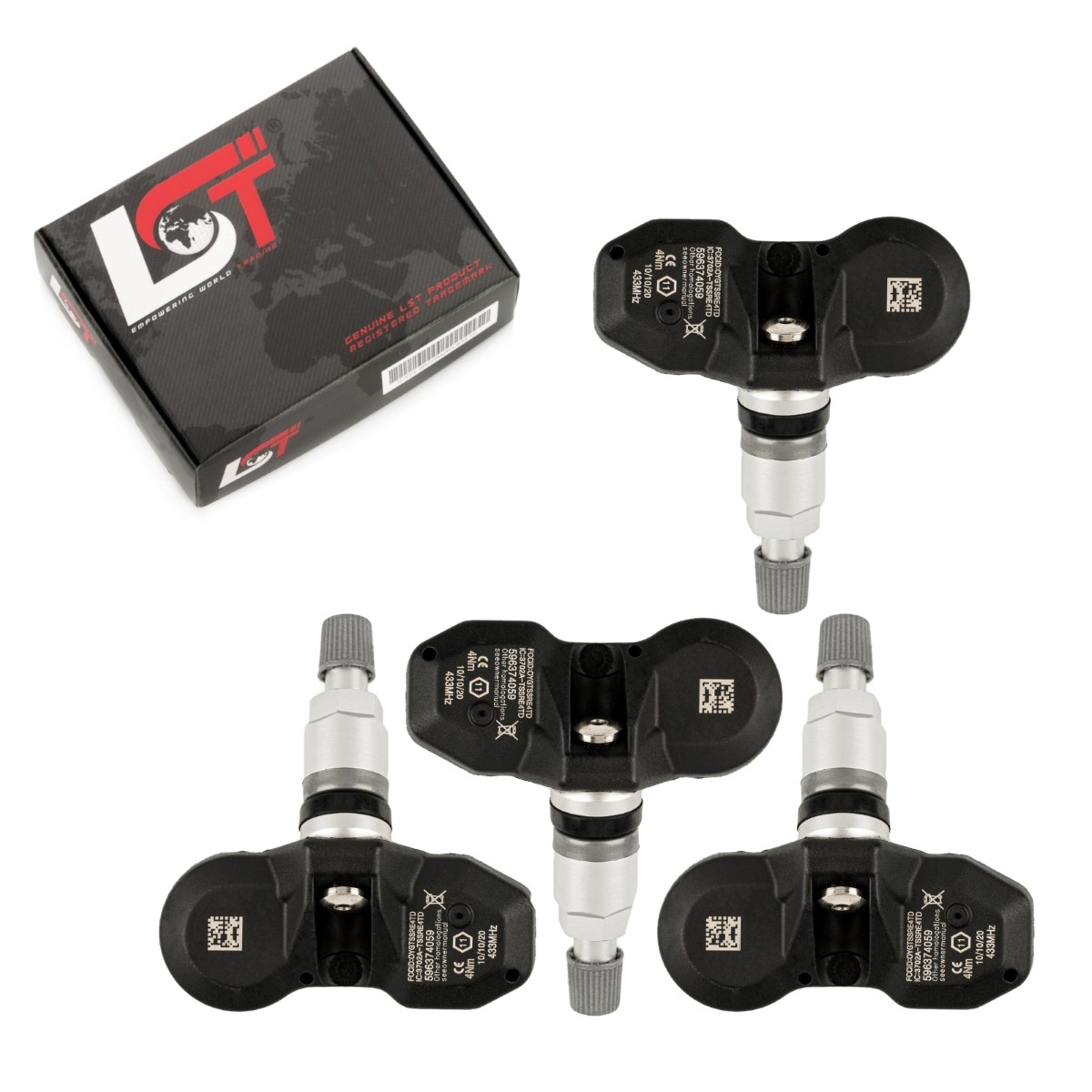 4x Tire RDKS Rdci TPMS 433 MHZ for Mercedes 210 211 99-06