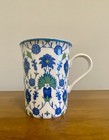 Stechcol Jacobean Blue Floral China Mug - Gracie Bone China — photo 1