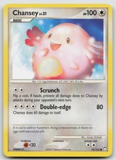 Pokemon Card Chansey Common Mysterious Treasures 76/123