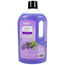 Equate Bubble Bath, Lavender Scent, 64 fl oz 4 lbs 