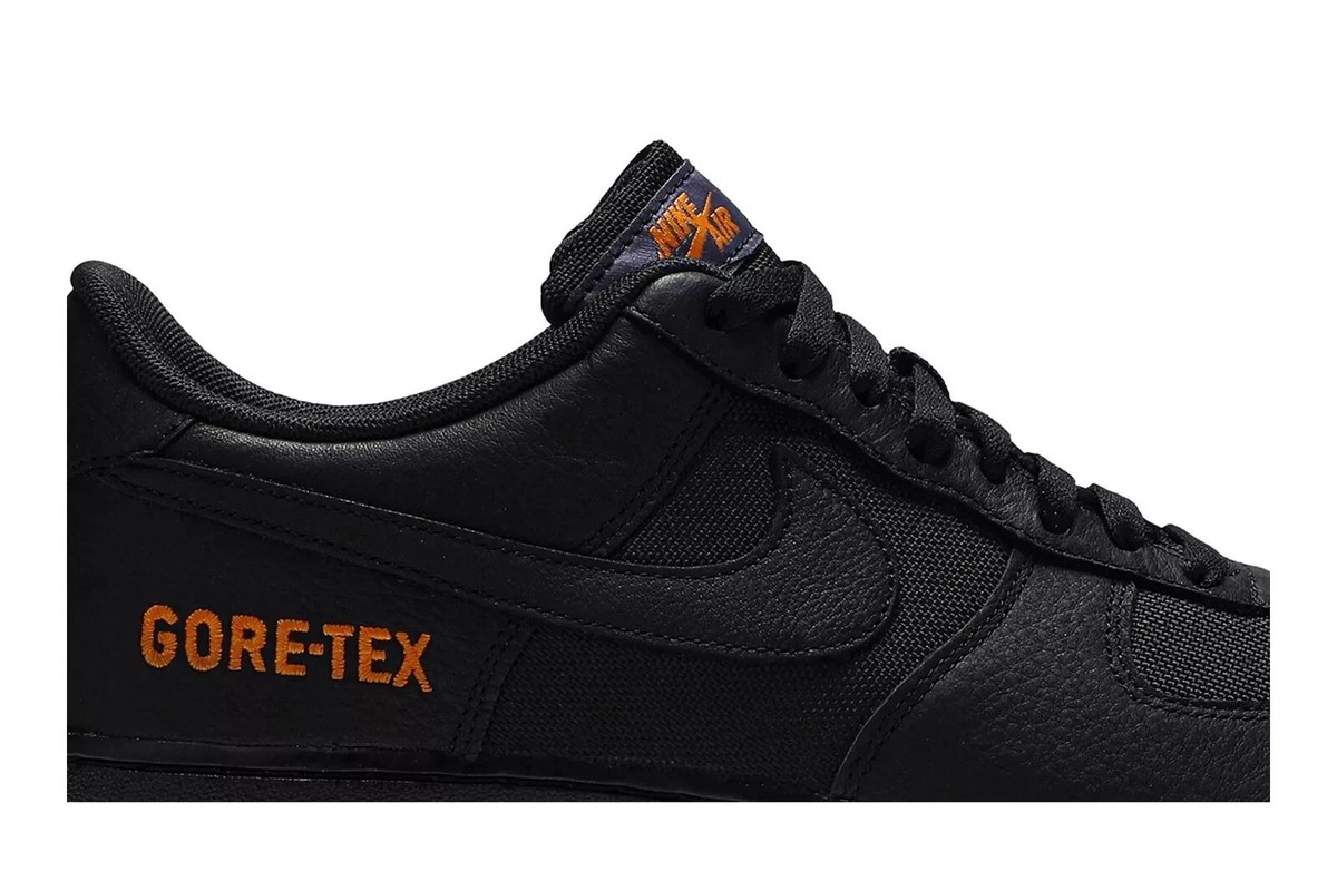 Size 11 - Nike Air Force 1 GORE-TEX Low Black for sale online | eBay