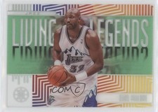 2019-20 Panini Illusions Living Legends Emerald Karl Malone #10 HOF 11ye