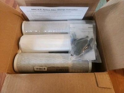 APEC Water Systems  Filter Set Water Filter And Saddle Drain Valve