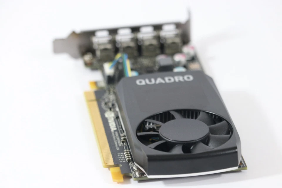NVIDIA Quadro P620 2GB GDDR5 Graphics Card 4x Mini Display Port Low Profile - Image 4 of 4