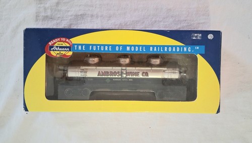Coche cisterna triple cúpula Athearn RTR HO escala #7353 Ambrose Wine #6303 nuevo en caja Nueva York | Zustand: Used