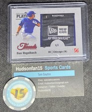 Dan Vogelbach 2013 Onyx Platinum Prospects Threads THRDV New Era Jumbo Patch 1/1