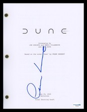 Oscar Isaac "Dune" AUTOGRAPH Signed 'Duke Leto' Complete Script Screenplay ACOA