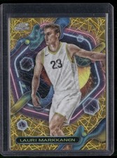 2023-24 Topps Chrome Cosmic Lauri Markkanen Gold Refractors #/50