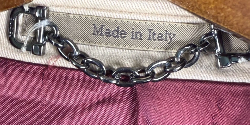 Gucci Fully Lined Double Breasted Beige Cotton Trench Coat Size IT54R - PLS READ - Image 4 of 4