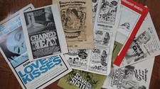 Large Lot 1970s Original Racy Sexploitation Movie Pressbooks Ads Publicity promo