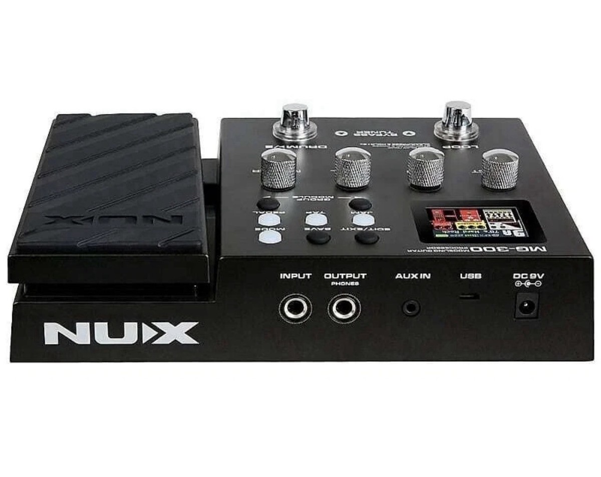 NUX MG-300 Modeling Guitar Processor and Multi-Effects Pedal for