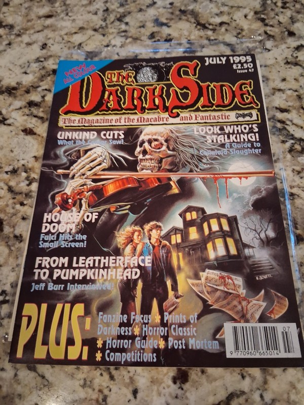 The DarkSide The Magazine Of The Macabre And Fantastic July 1995 Issue 47