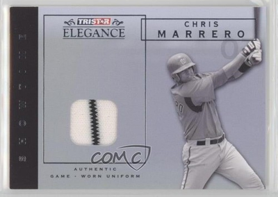 #ad #ad 2007 TRISTAR Elegance Showtime Game Worn Uniform Chris Marrero #ST CM 0ne3 $3.42