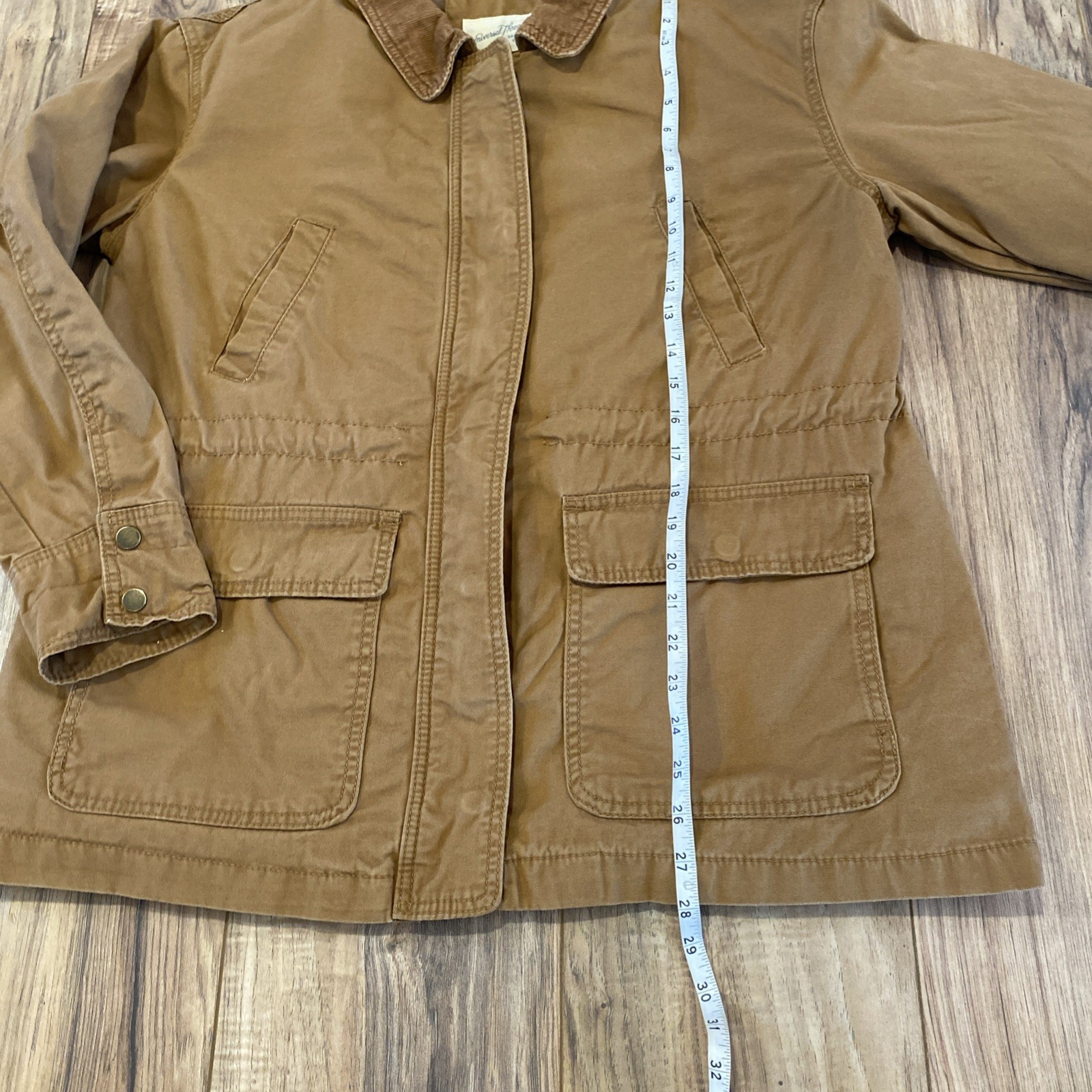 Universal Thread Chore Jacket L Brown Corduroy Co… - image 5