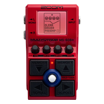 Zoom MS-60B+ MultiStomp Bass Effects Pedal