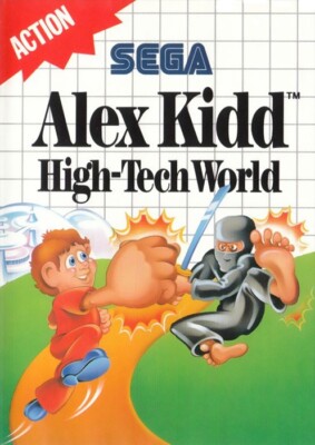 SEGA Master System Spiel - Alex Kidd in High-Tech World mit OVP