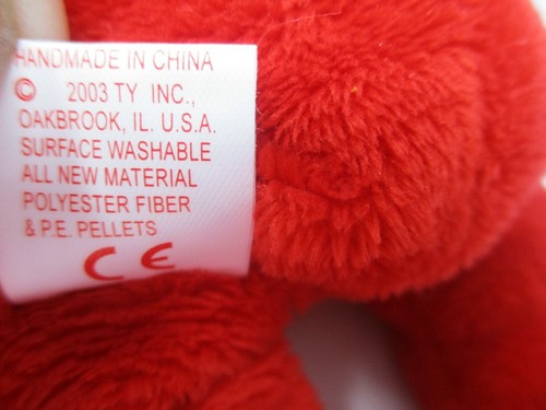 Ty Beanie Baby Secret With Tag Year 2003 8 1/2" Tall Plush Valentine's Day - Picture 7 of 7