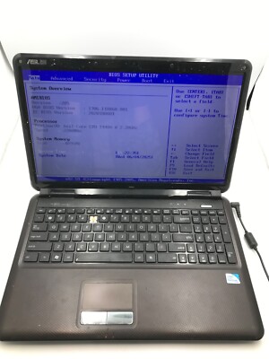 ASUS K601 15'' Intel Pentium Dual-Core T4400 4Gb RAM -Missing Parts- MZ
