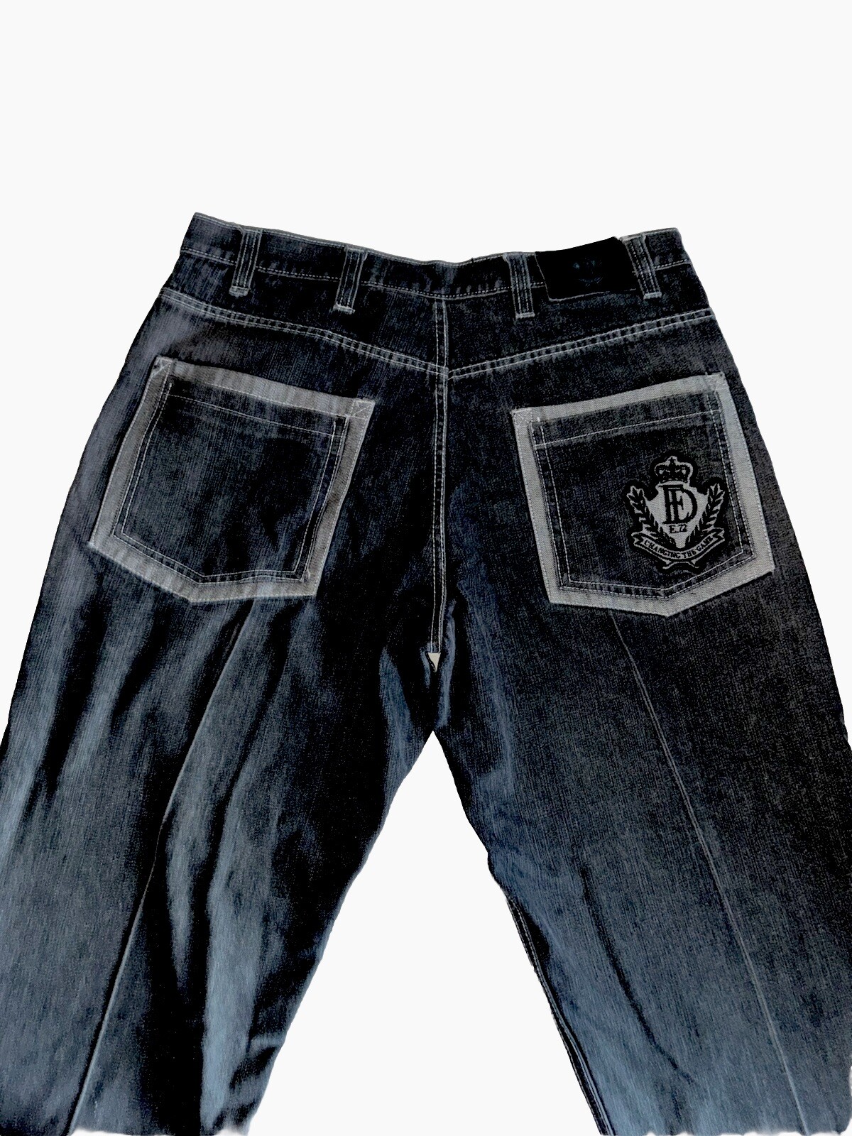 Evolution In Design Jeans 38x32 Embroidered Baggy Rap Hip Hop ...