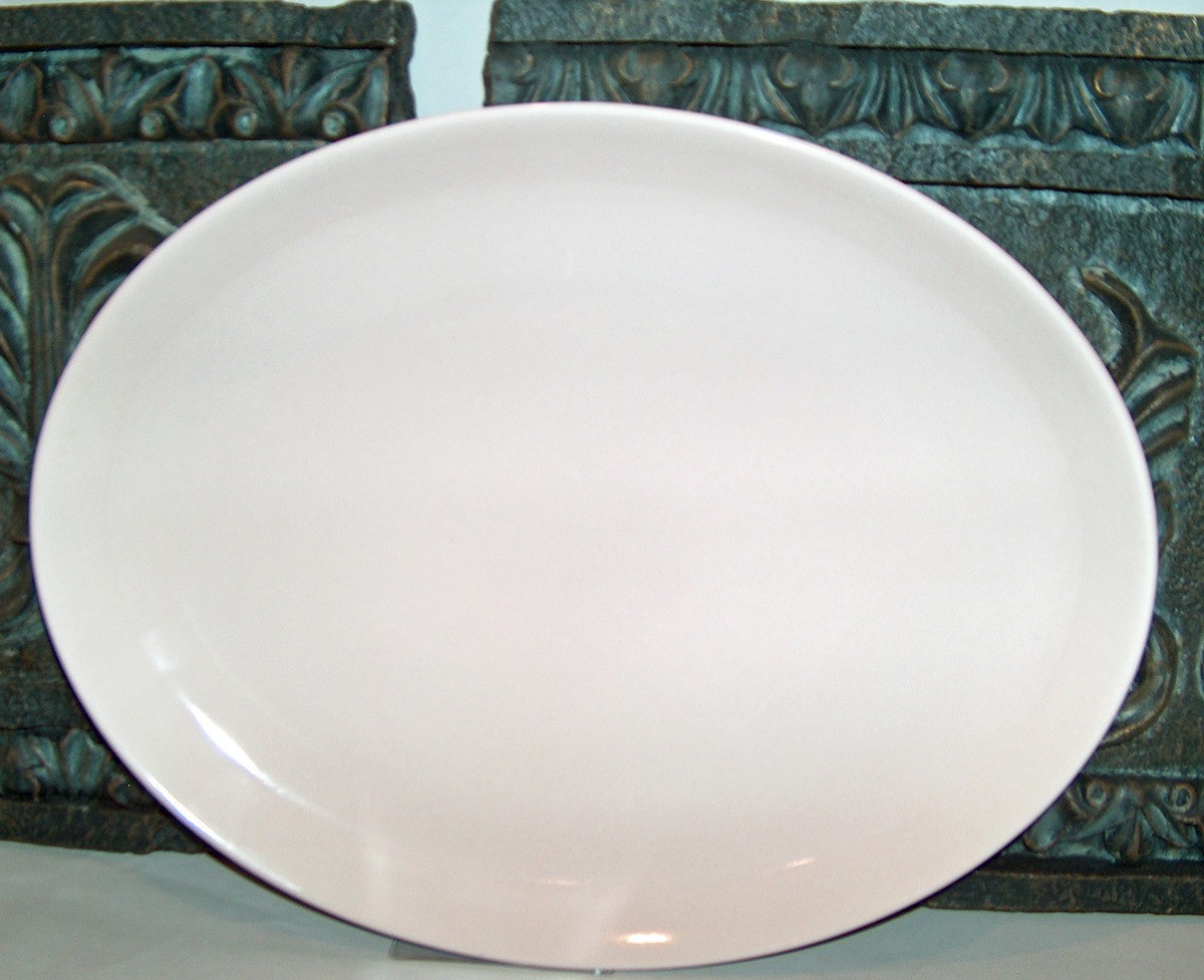 食器 Russel Wright Platter Russel Wright Casual Oval Platter by Iroquois China, Mid