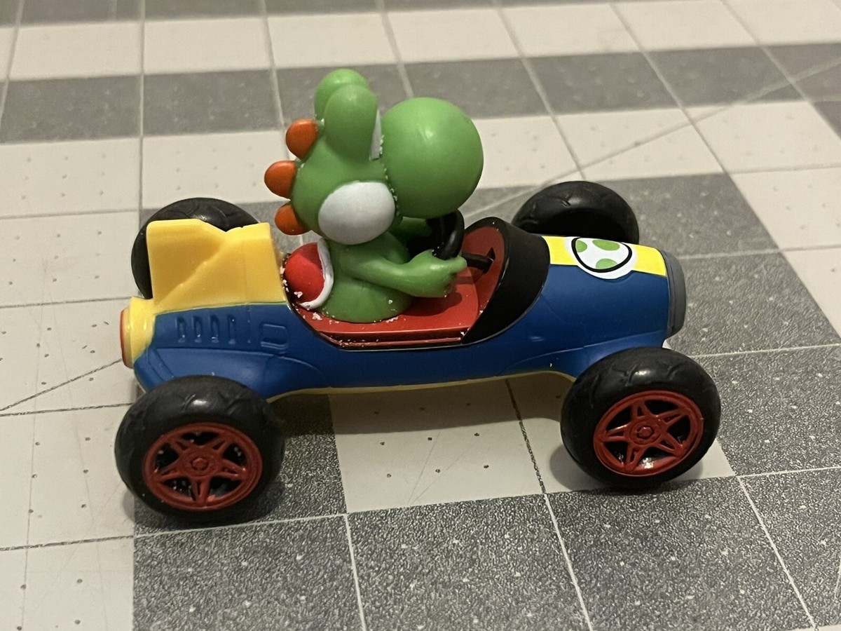 Jakks Pacific Mario Kart World of Nintendo YOSHI in MACH 8 Figure
