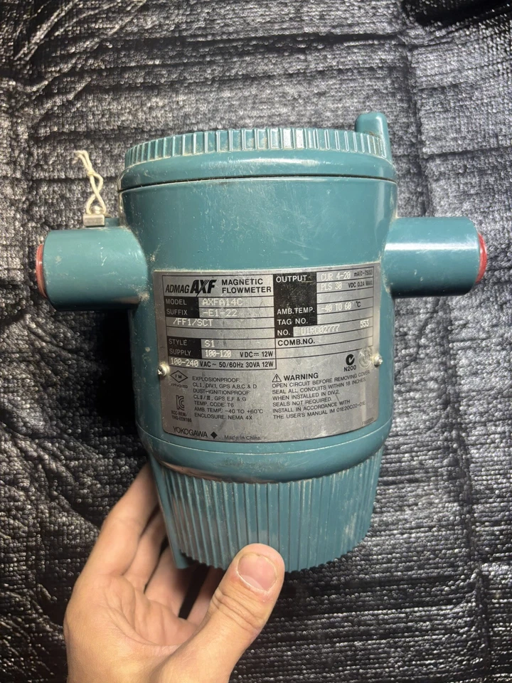 NEW YOKOGAWA AXFA14C-E1-22/FF1 ADMAG AXF MAGNETIC FLOWMETER - Image 3 of 3