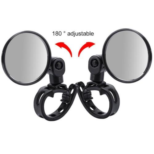 Bicycle Rearview Mirror Wide Angle ConvexMirror Bicycle Mirror C6I9 B6J6 - Picture 11 of 14