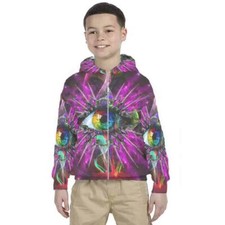 New Kids Hoodie Artistic Pattern Abstract Art Design 7434104888883