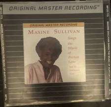 Maxine Sullivan &lsquo;Sings the Music of Burton Lane&rsquo; CD VG+ Condition