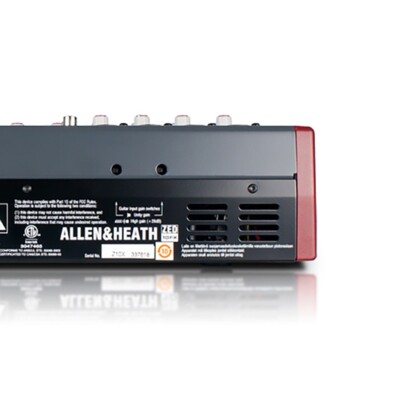 Allen & Heath ZED-10FX 10-Channel USB Mixer with Effects +Picks | eBay