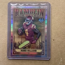 2023 Bowman U Chrome Ramblin Man #RM-7 Mario Williams - USC B-7