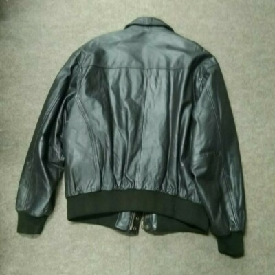 Vintage Type A-2 Flyers Leather Bomber Jacket Map Lining #1114 | eBay