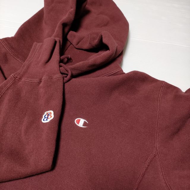 専用 REVERSE WEAVE Champion Disney BEAMS L Champion Disney x Beams XL black reverse weave hoodie used