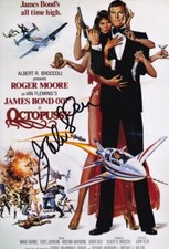 JOHN GLEN signed Autogramm 20x30cm JAMES BOND in Person autograph COA