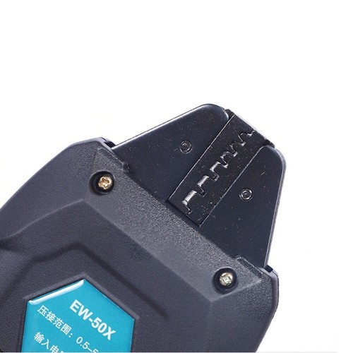 Electric Crimping Pliers Terminal Crimping Tool DC 18V/2Ah Rechargeable EW-50X - Picture 8 of 23