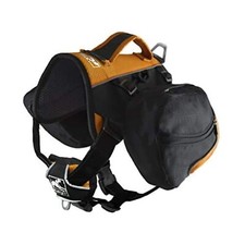 Kurgo Big Baxter Dog Backpack, Dog Saddlebag, Dog Pack, Adjustable Saddlebag ...