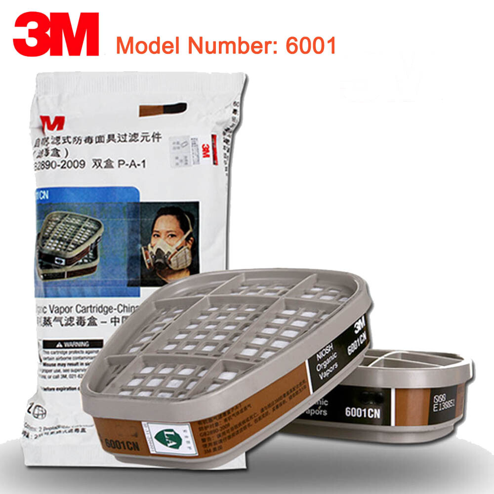 Respirator Paint Spraying Face Gas Mask Replace Fitting For 3M 6800 ...