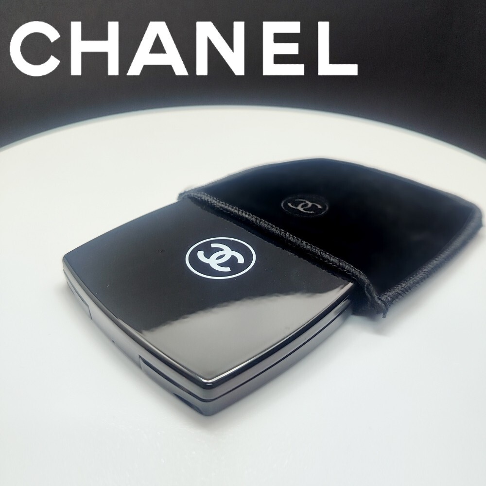 Chanel Mirror Duo Compact Double Facette Makeup Black Gift | eBay
