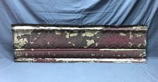 1 ancienne bordure de plafond en étain tulipes marron Flora Dis Lis vintage 874-22B