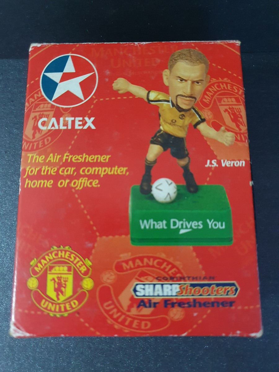 ルーニー Air Freshener サッカー選手フィギュア Corinthian Juan Sebastian Veron Manchester United Year 2002 Caltex