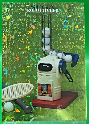 Robo Pitcher Center 1985 Holo No. 58 Card SEGA FREAKS Game Robo Pitcher Center 1985 Holo No. 58 Card SEGA FREAKS Game